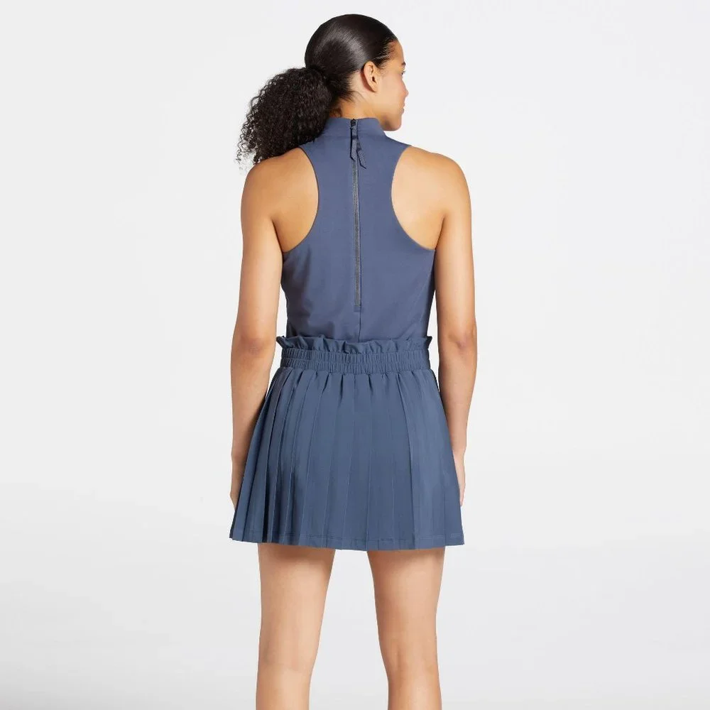 NWT CALIA Women's Golf Mixed Media Sleeveless Dress - Picture 3 of 5